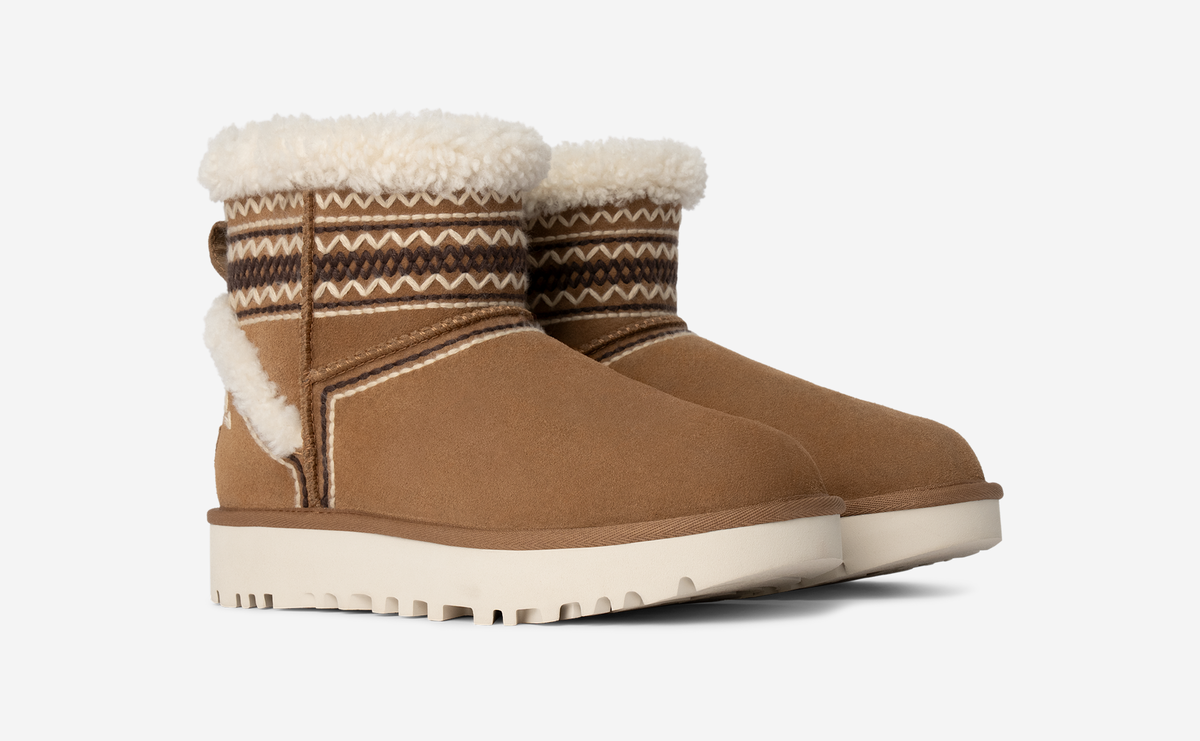 UGG Classic Mini Atherson Boot Chestnut (Women's) | 1158281-CHE