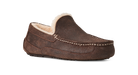UGG Ascot Leather Distressed Slipper Dusted Cocoa