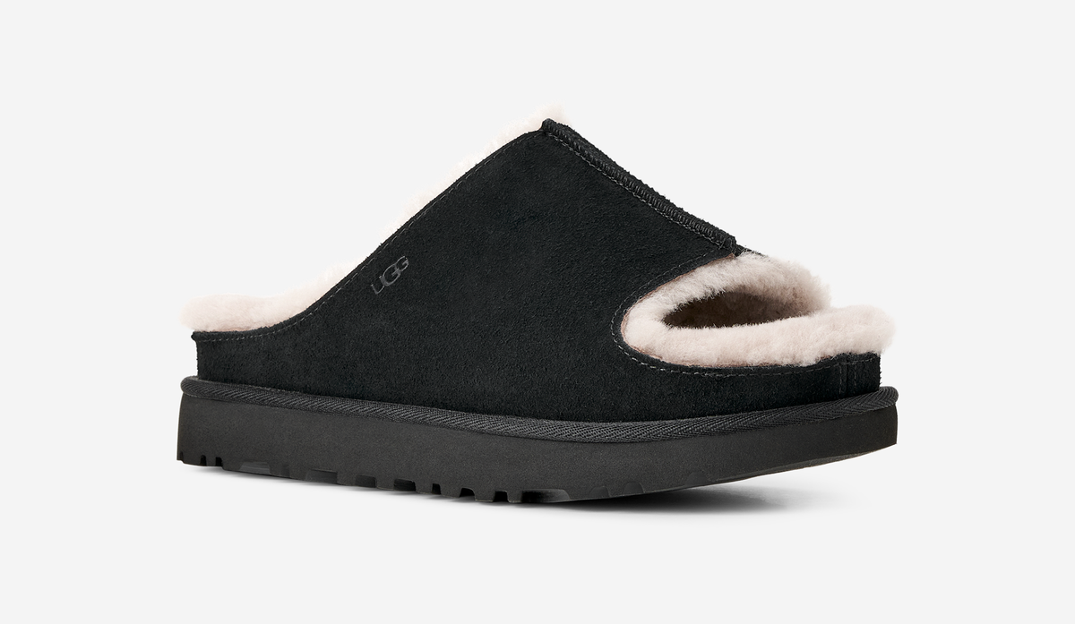 UGG Greenport Slide Black (Women's) | 1167610-BLK