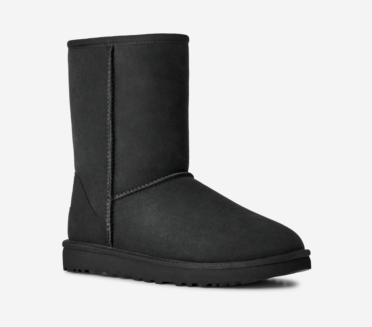 UGG Classic Short II Boot Black (Women's) | 1016223-BLK