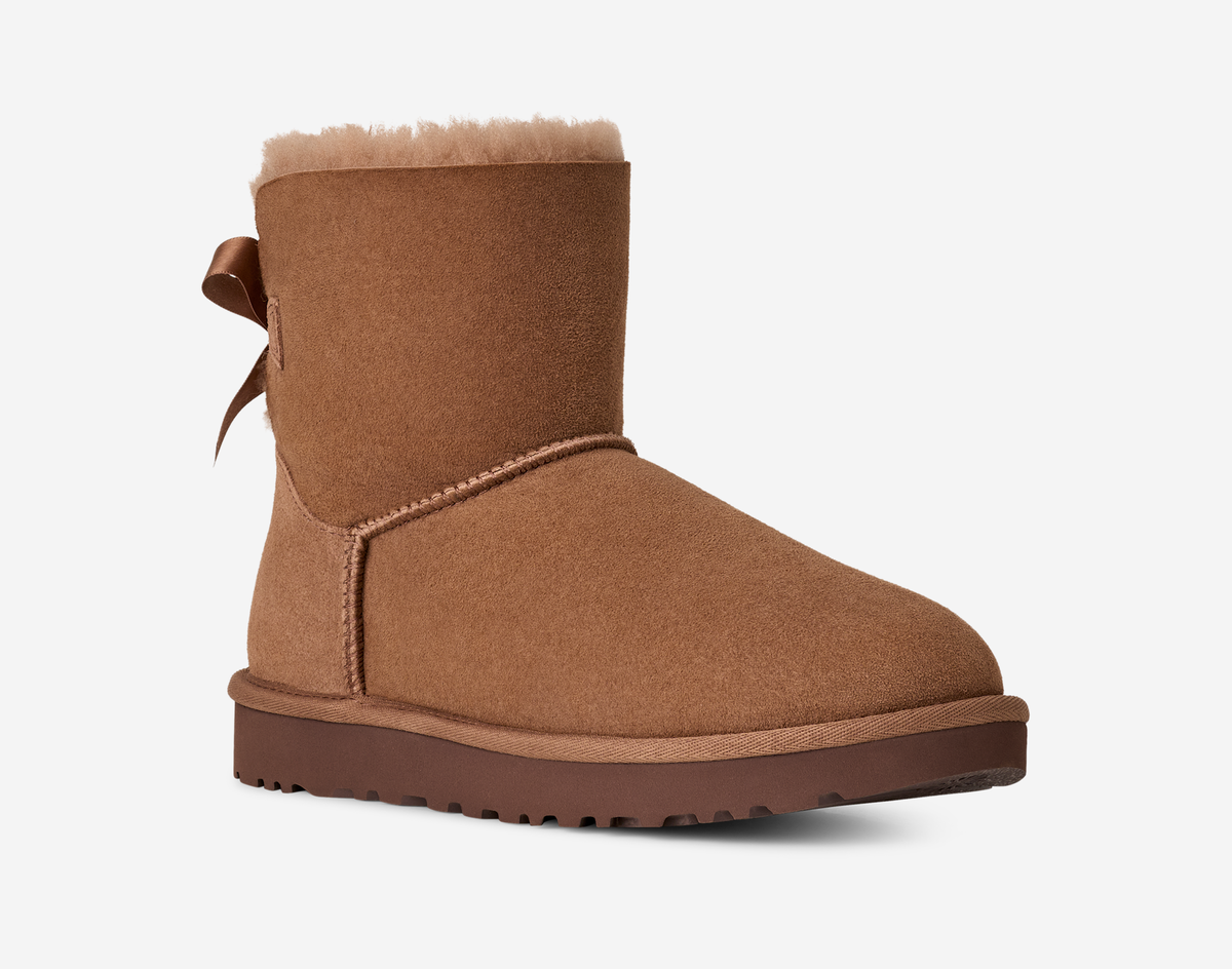 UGG Mini Bailey Bow II Rocky Oak (Women's) | 1016501-RYK