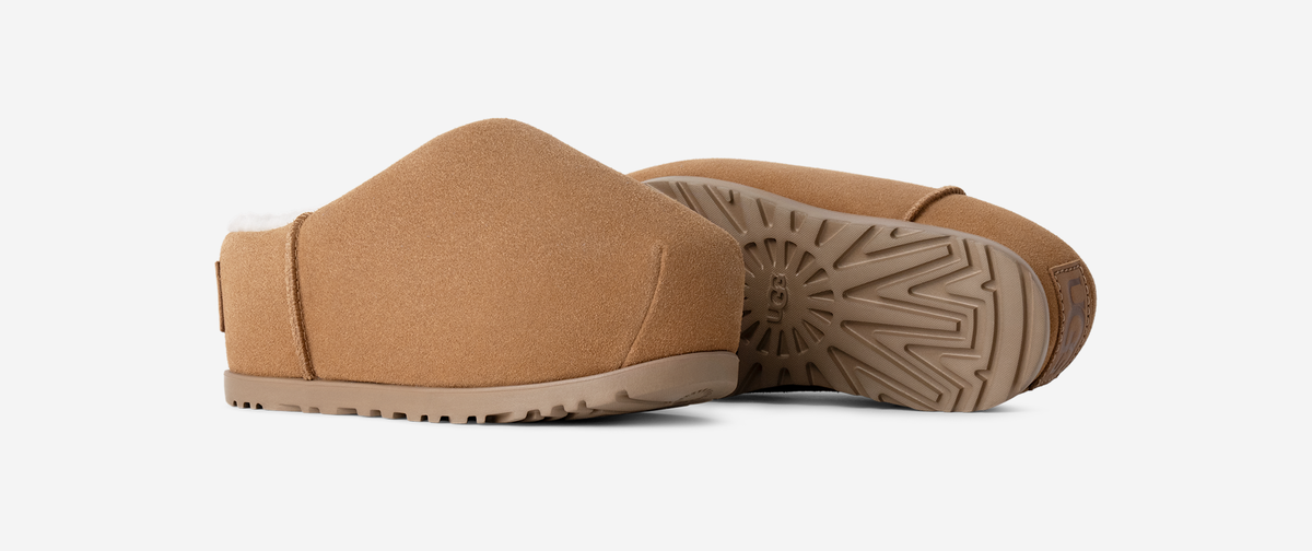 UGG Pumped Slide Chestnut (Women's) | 1158215-CHE