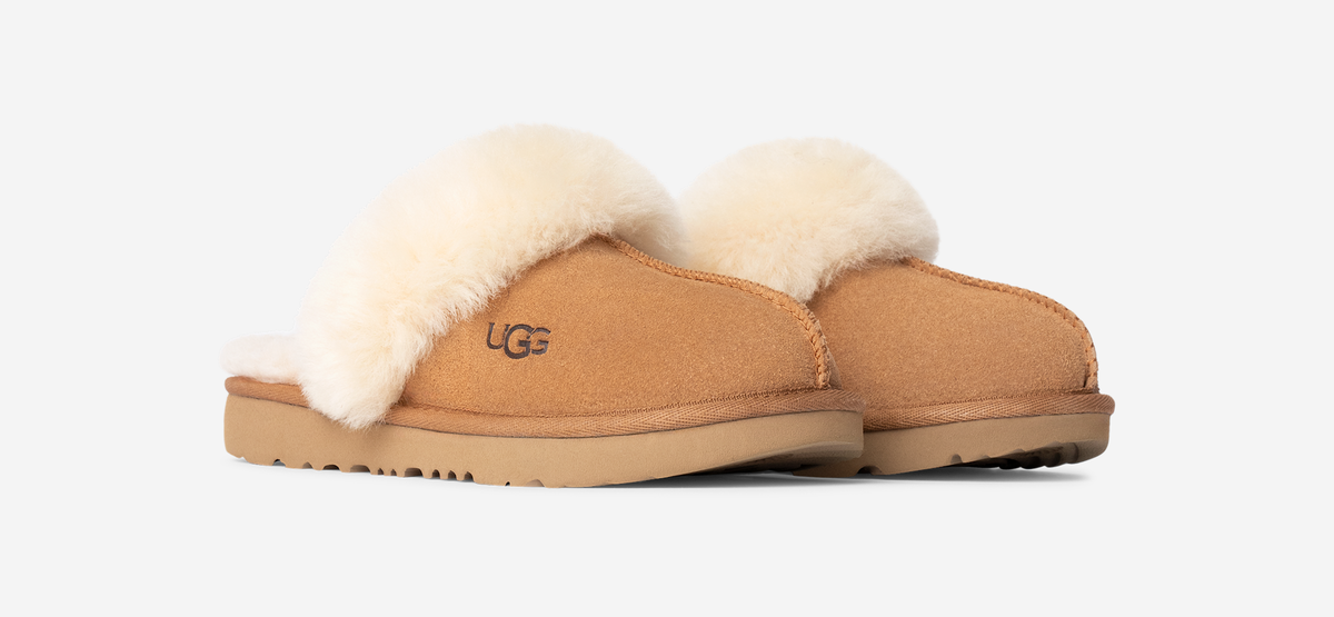 UGG Cozy II Slipper Chestnut (Kids) | 1019065K-CHE