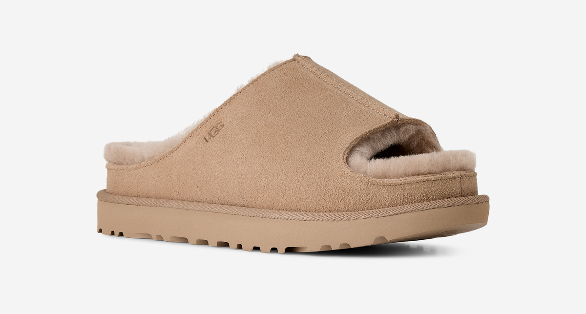 UGG Greenport Slide Sand (Women's) | 1167610-SAN