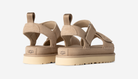 UGG Goldenstar Platform Sandal Sand (Women's) | 1136783-SAN