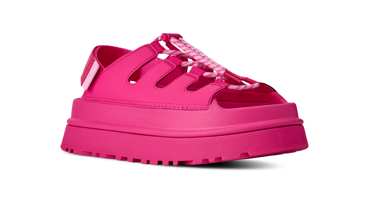 UGG GoldenGlow Toggle Sandal Deep Coral (Women's)