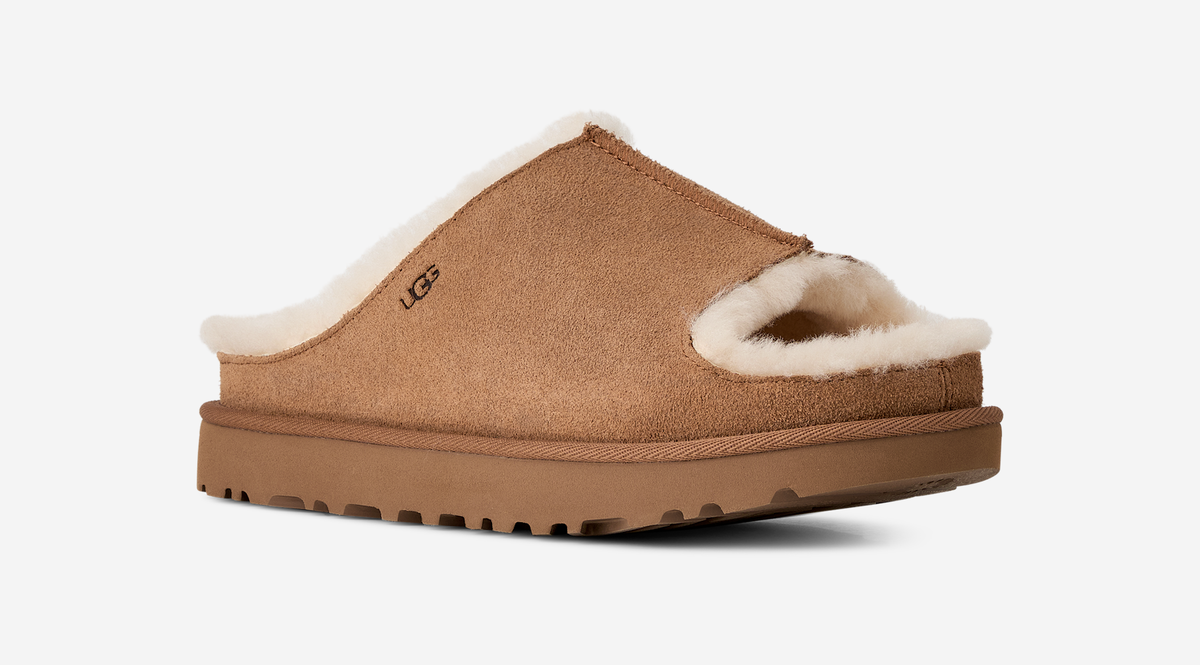 UGG Greenport Slide Chestnut (Women's) | 1167610-CHE