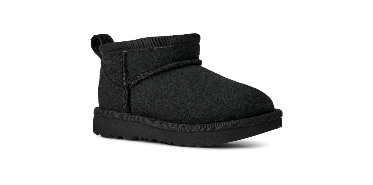 UGG Classic Ultra Mini Boot Black (Toddler)