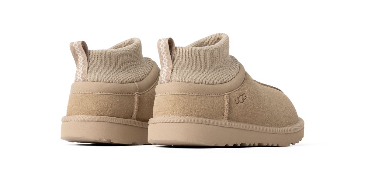 UGG Classic Ultra Stretch Cuff Slipper Mustard Seed (Kids)