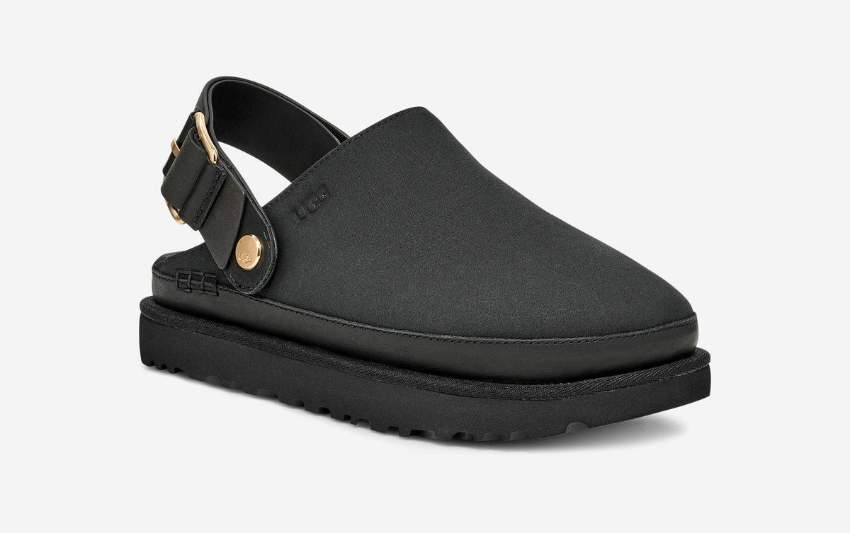 UGG Goldenstar Villa Clog Black (Women's) | 1169590-BLK