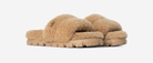 UGG Cozetta Curly Slide Chestnut (Women's) | 1130838-CHE