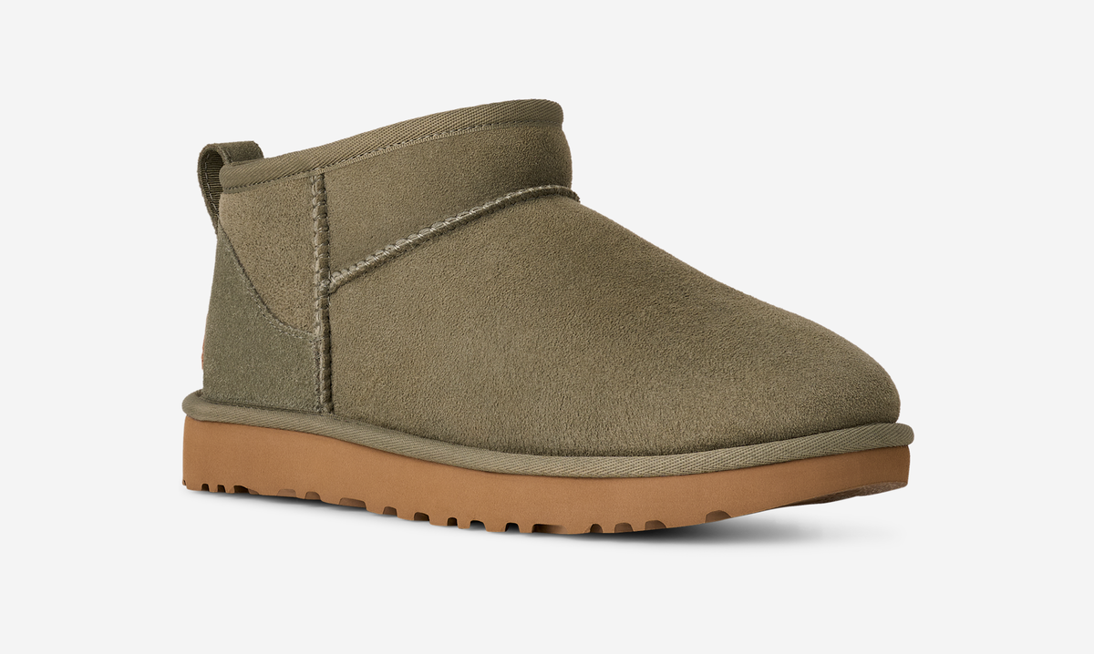 UGG Classic Ultra Mini Boot Moss Green Amphora (Women's) | 1116109-MMP