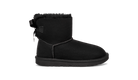 UGG Mini Bailey Bow II Boot Black (Kids)