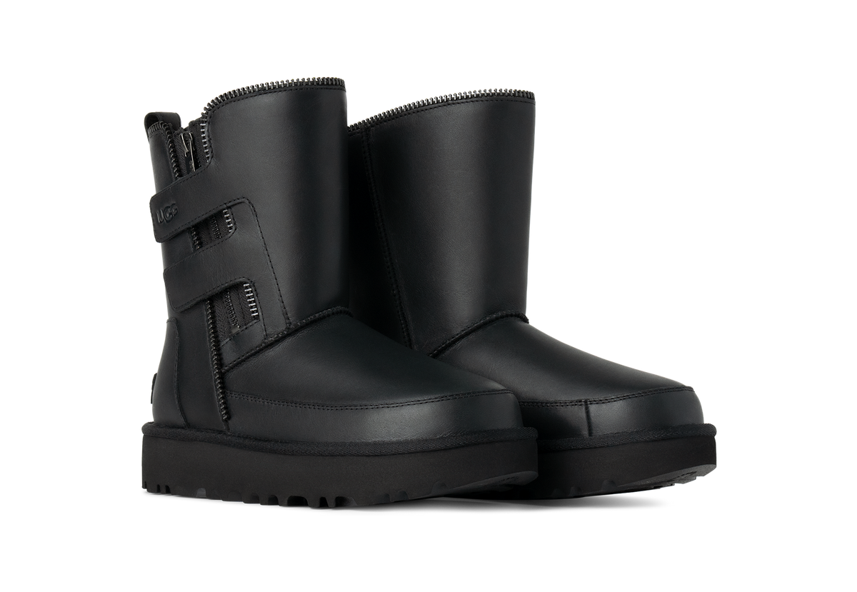 UGG Classic Short Moto Boot Black (Women's)