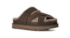 UGG Greenport Cross Strap Slide Dense Smoke (Women's)