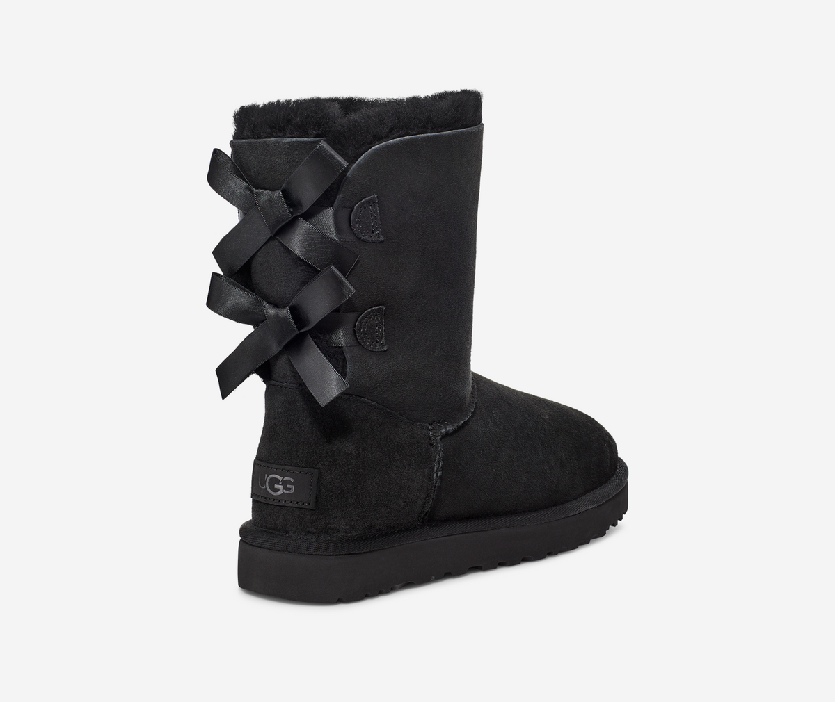 UGG Bailey Bow II Boot Black (Women's) | 1016225-BLK