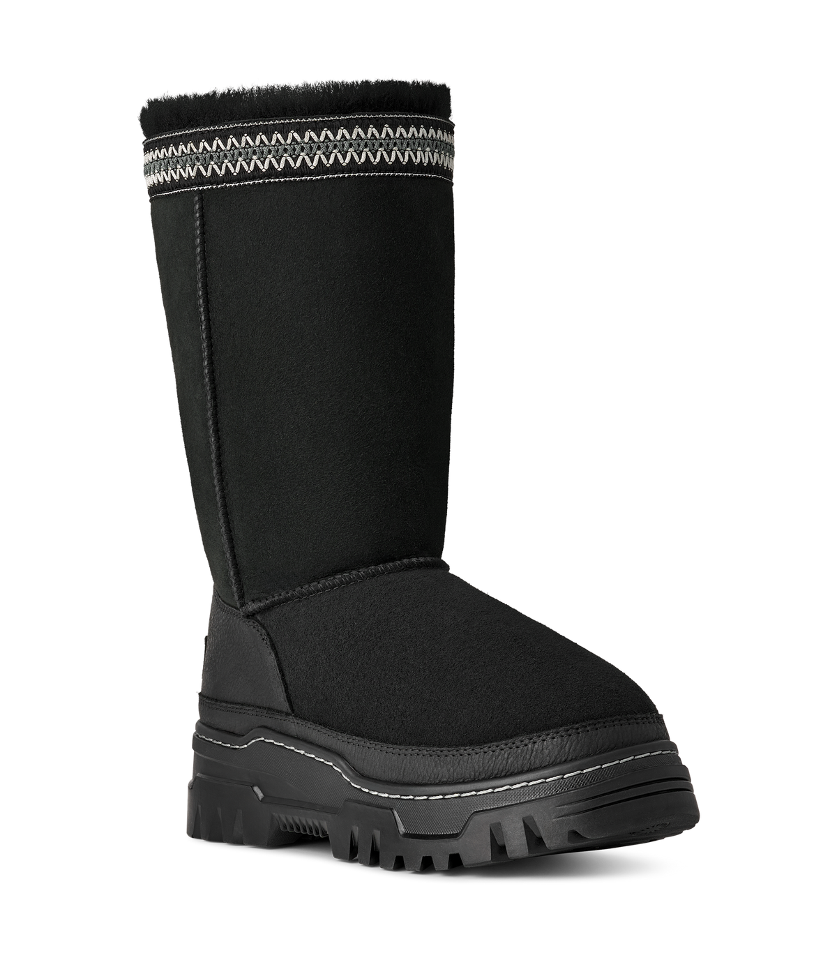UGG Classic Tall TrailGazer Boot Black (Women's)