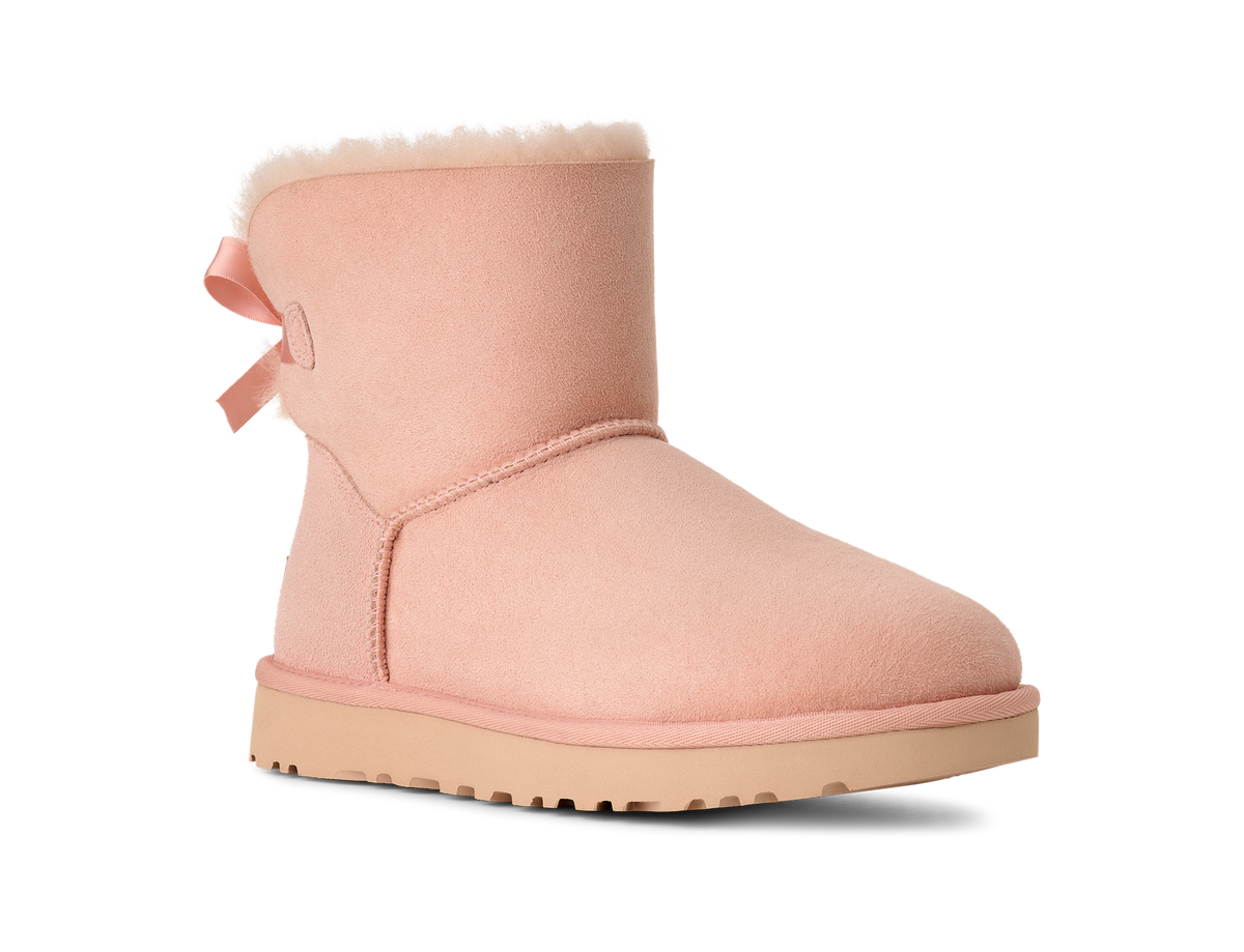 UGG Mini Bailey Bow II Beige Blush (Women's)