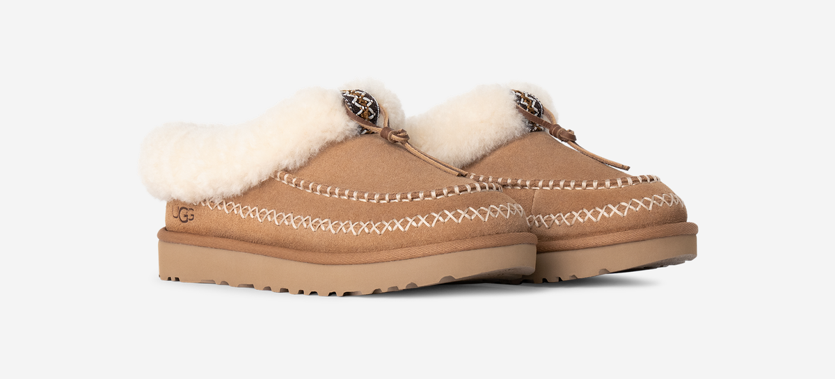 UGG Tasman Alpine Slipper Chestnut (Women's) | 1158258-CHE