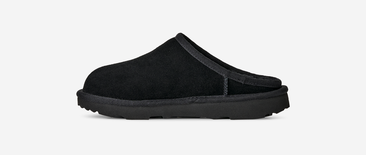 UGG Classic Slip-On Slipper Black (Kids)