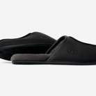 UGG Scuff Leather Slipper Black | 1108192-BLK