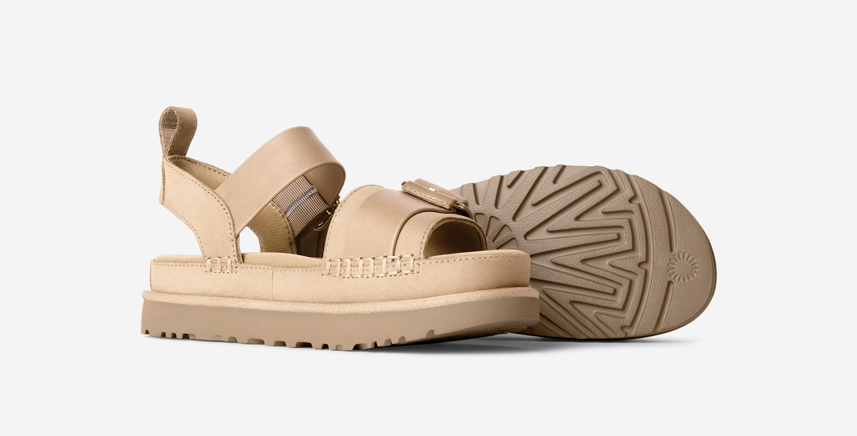 UGG Goldenstar Villa Sandal Mustard Seed (Women's) | 1167392-MDSD