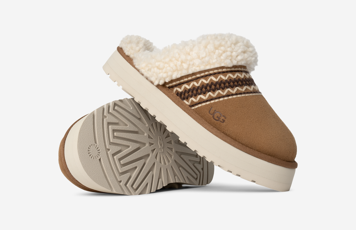 UGG Disquette Atherson Slipper Chestnut (Women's) | 1158282-CHE