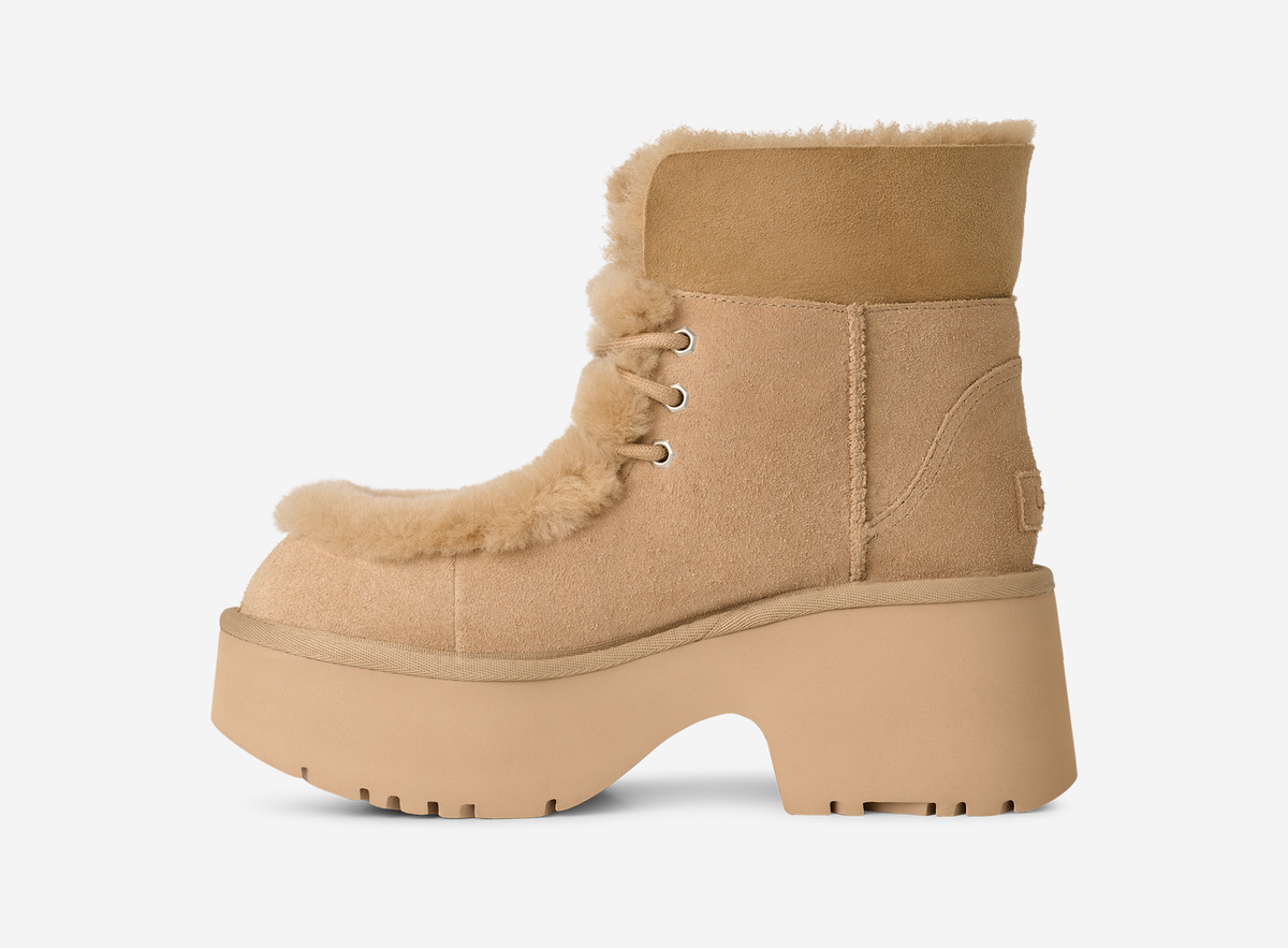 UGG Esmee Lace Up Boot Mustard Seed (Women's) | 1171532-MDSD