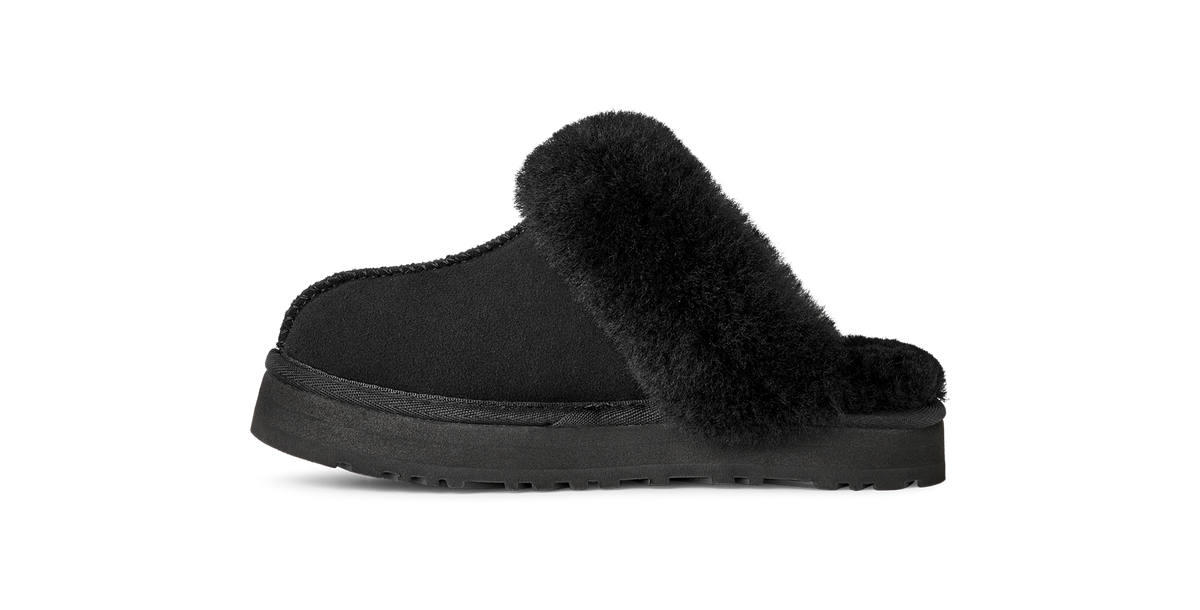 UGG Disquette Slipper Black (Kids)