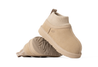 UGG Classic Ultra Stretch Cuff Slipper Mustard Seed (Toddler)