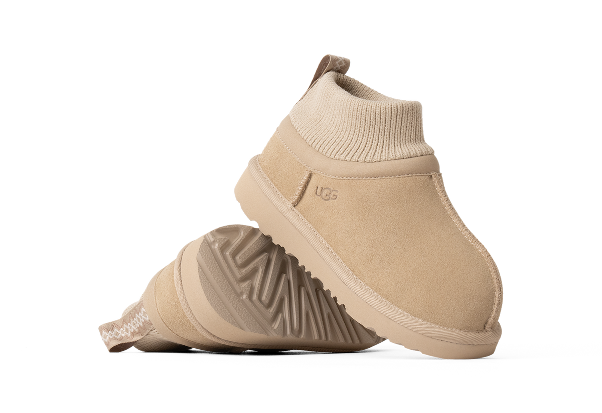 UGG Classic Ultra Stretch Cuff Slipper Mustard Seed (Toddler)