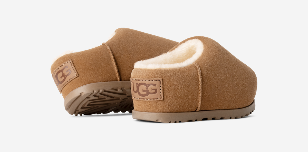 UGG Pumped Slide Chestnut (Women's) | 1158215-CHE