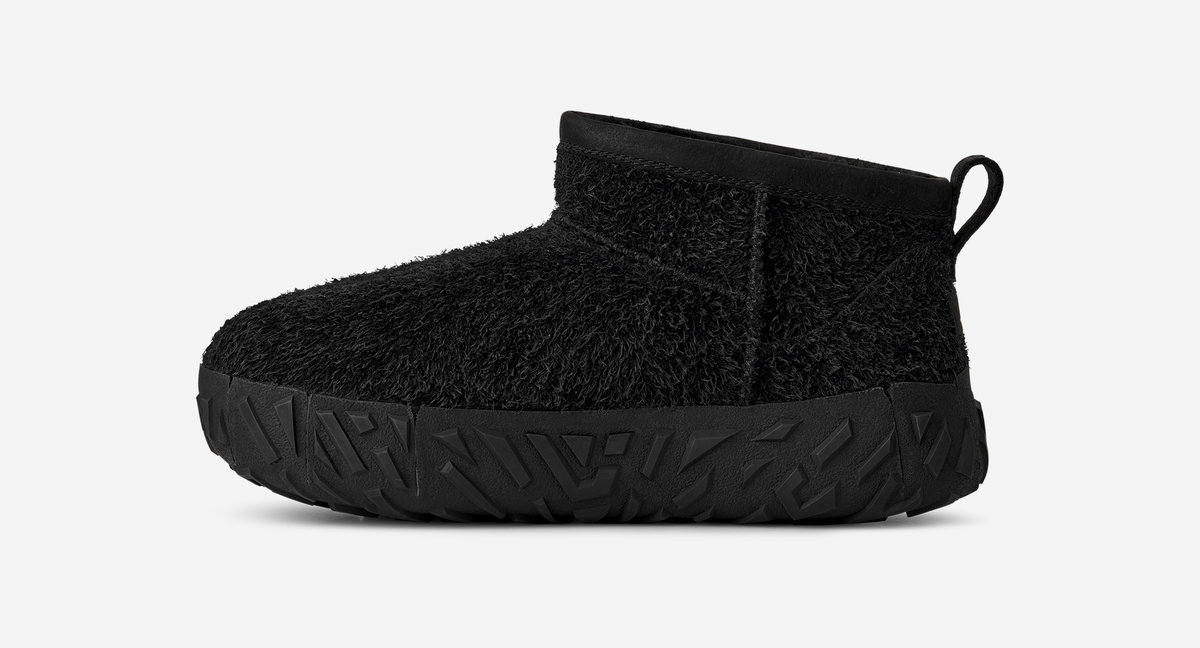 UGG Classic Ultra Mini Wrap Tech Boot Black | 1171115-BLK