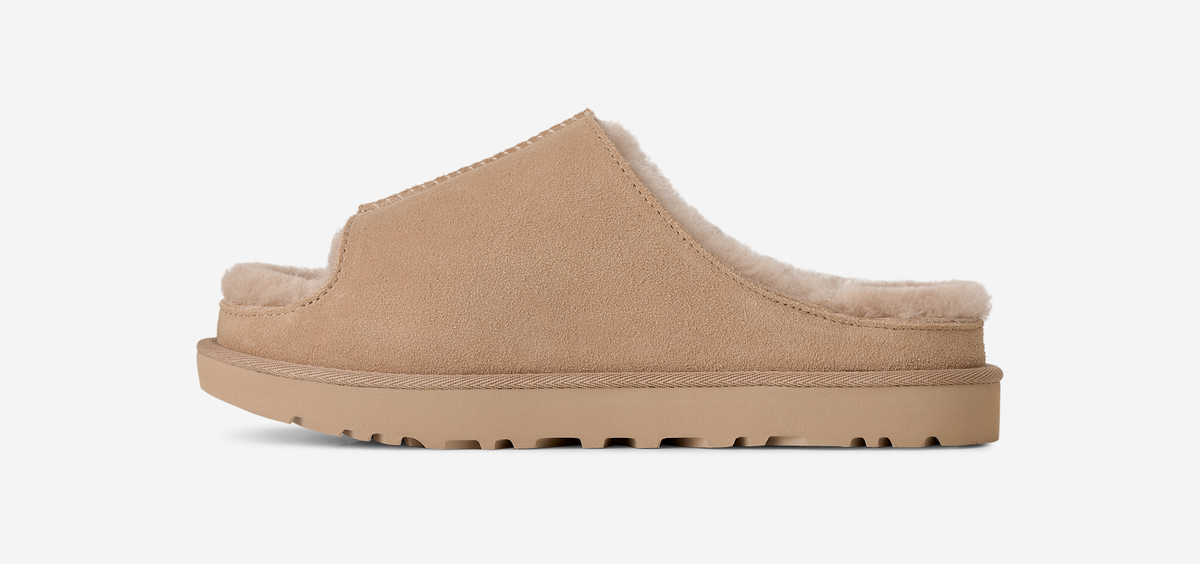 UGG Greenport Slide Sand (Women's) | 1167610-SAN