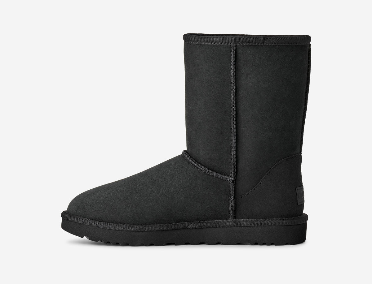 UGG Classic Short II Boot Black (Women's) | 1016223-BLK