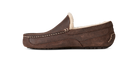 UGG Ascot Leather Distressed Slipper Dusted Cocoa