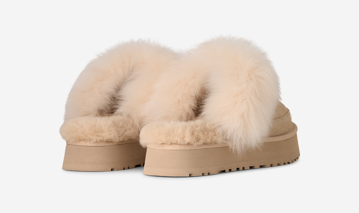 UGG Disquette Chalet Slipper Sandcastle (Women's) | 1173930-SNDCS