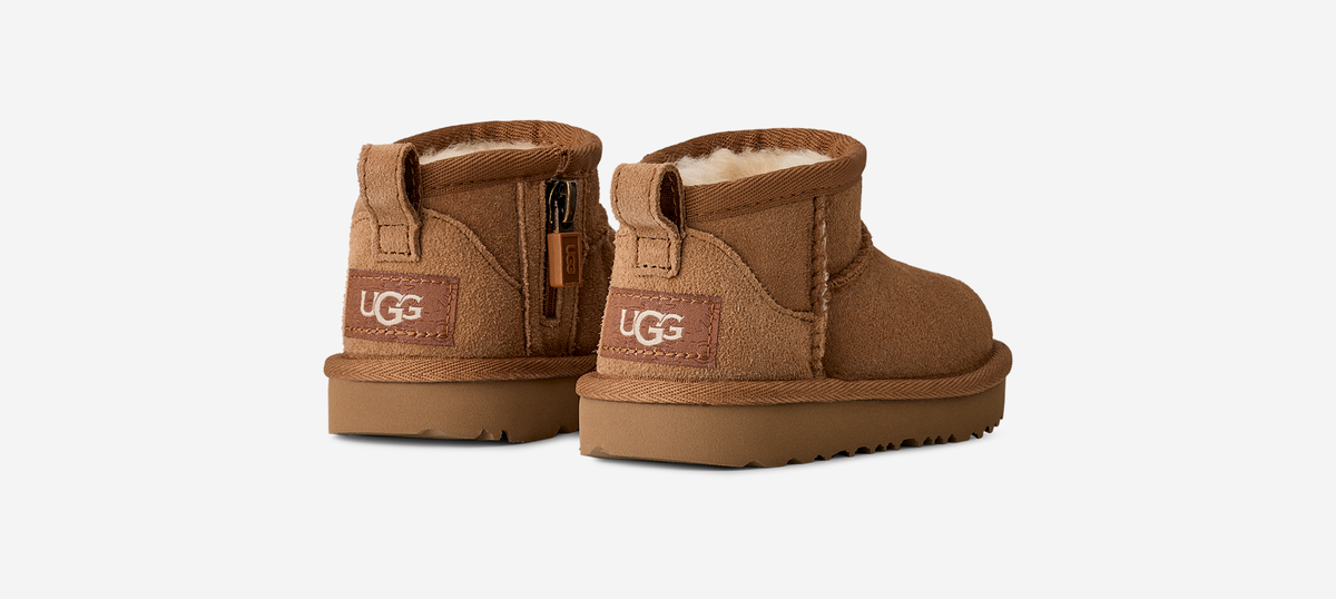 UGG Classic Ultra Mini Boot Chestnut (Toddler) | 1130750T-CHE