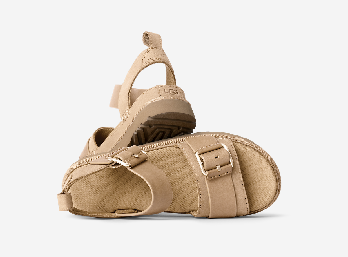 UGG Goldenstar Villa Sandal Mustard Seed (Women's) | 1167392-MDSD