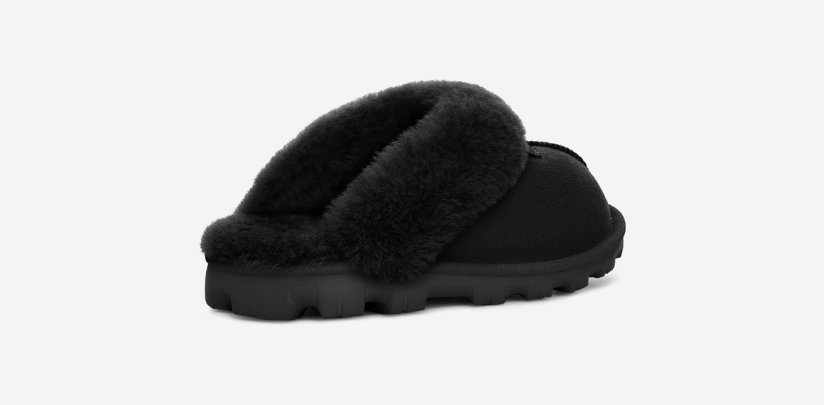 UGG Coquette Slipper Black (Women's) | 5125-BLK