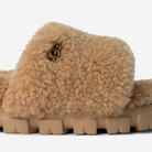 UGG Cozetta Curly Slide Chestnut (Women's) | 1130838-CHE