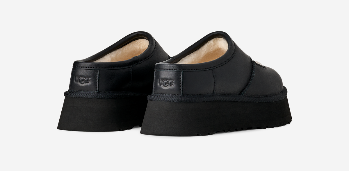 UGG Bea Mary Jane Leather Black (Women's) | 1172871-BLK