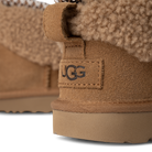 UGG Classic Ultra Mini Maxi Curly Boot Chestnut (Kids)