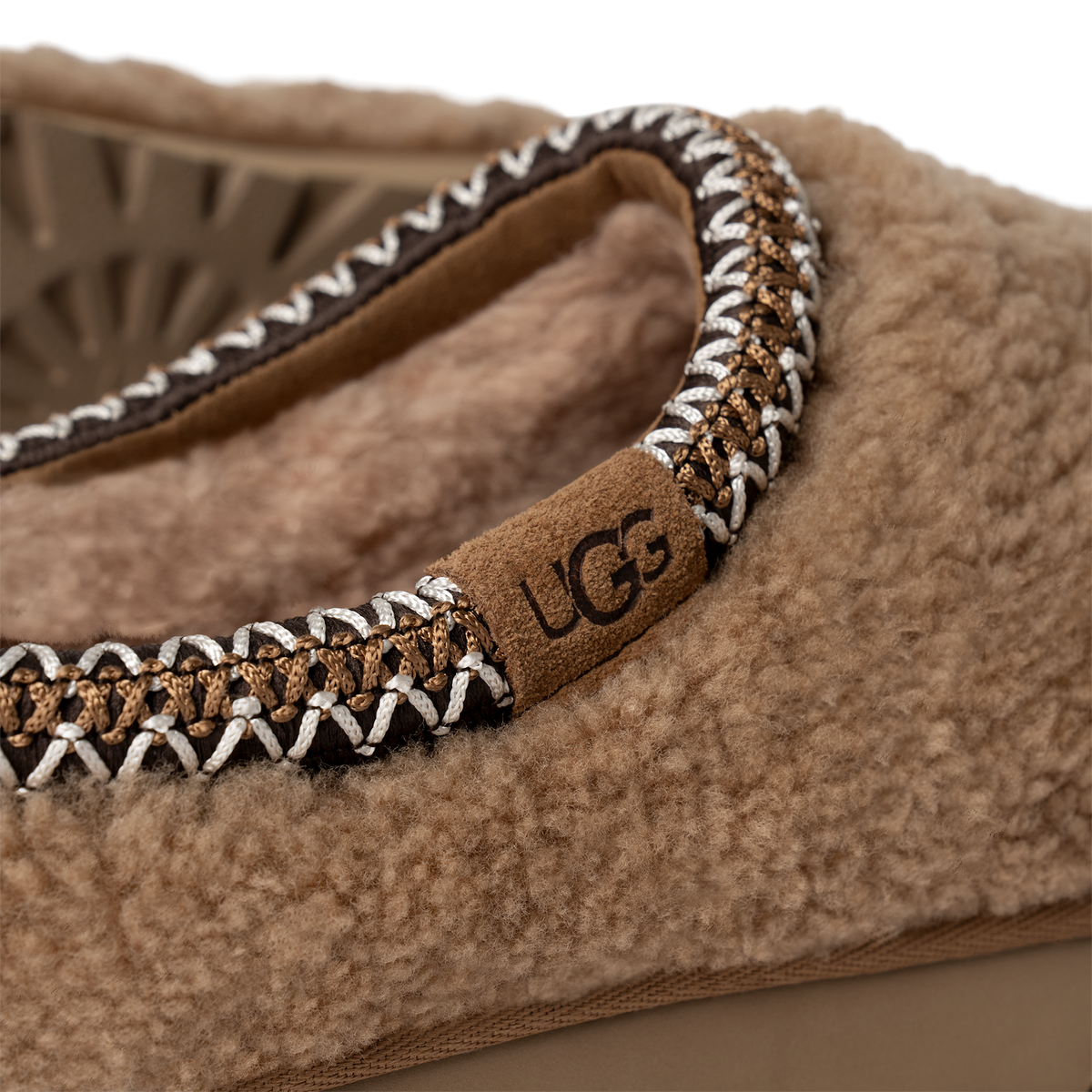 UGG Tasman Maxi Curly Slipper Chestnut (Kids)
