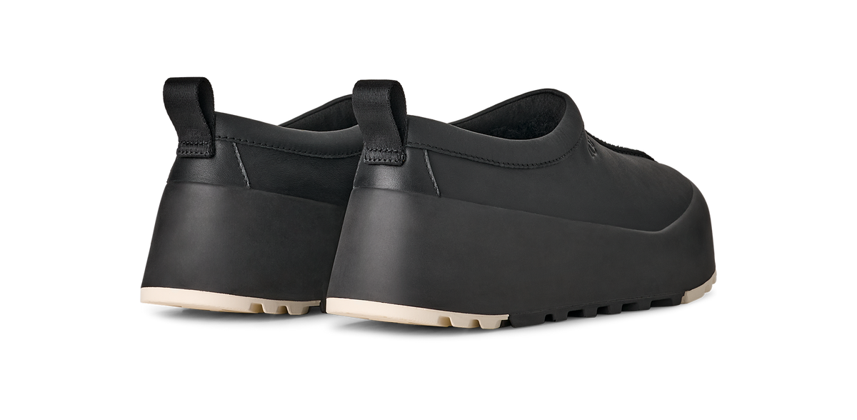 UGG Tasman StreetScape Leather Slipper Black Jasmine (Women's)