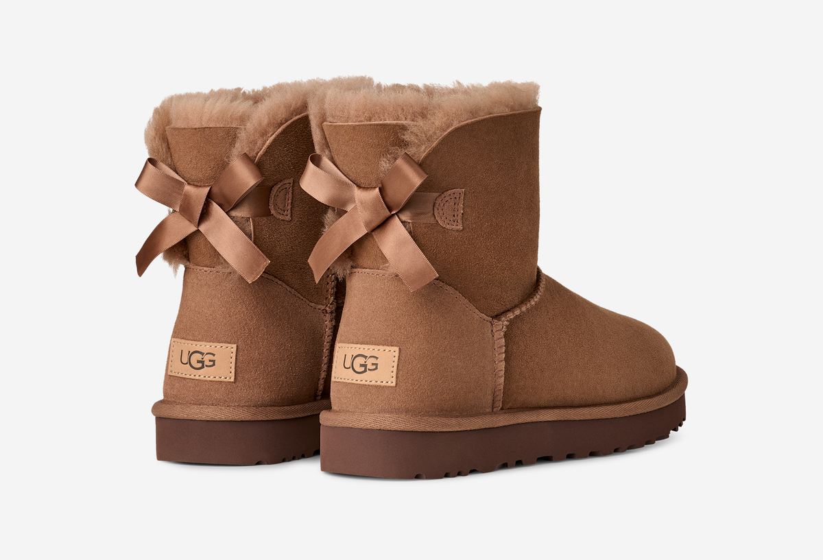 UGG Mini Bailey Bow II Rocky Oak (Women's) | 1016501-RYK