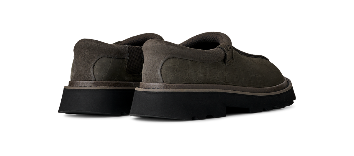 UGG Tasman Lug Embossed Dense Smoke