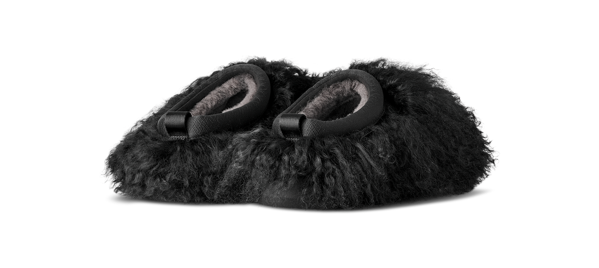 UGG Tazz Fluff Momma Slipper Black (Women's)