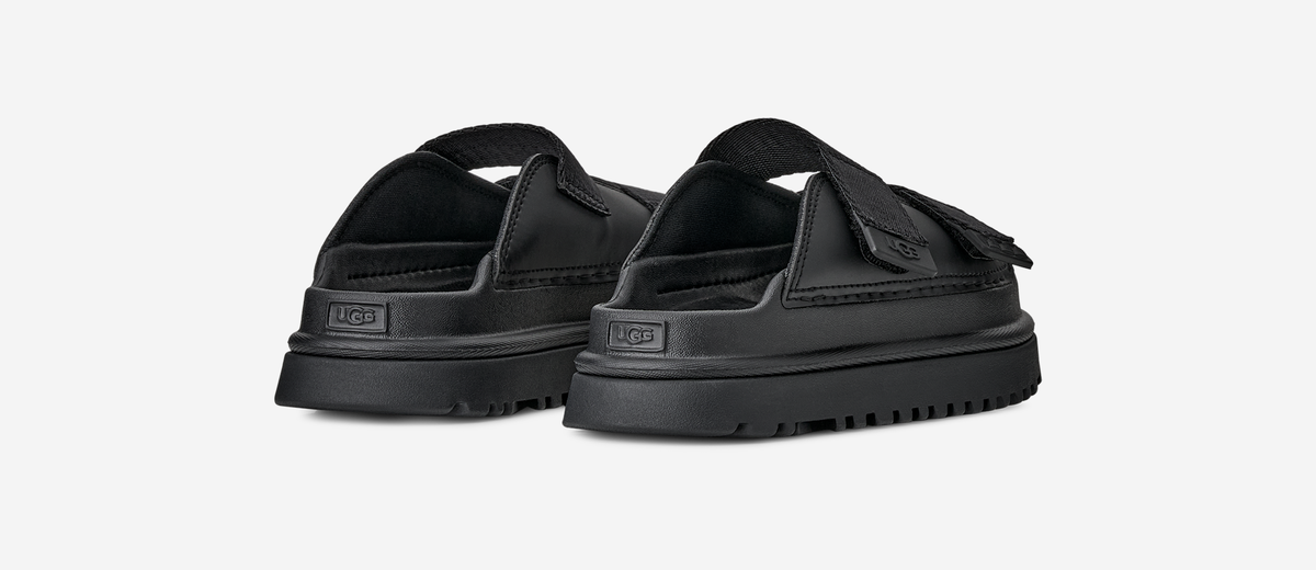 UGG GoldenGlow Slide Black (Kids)