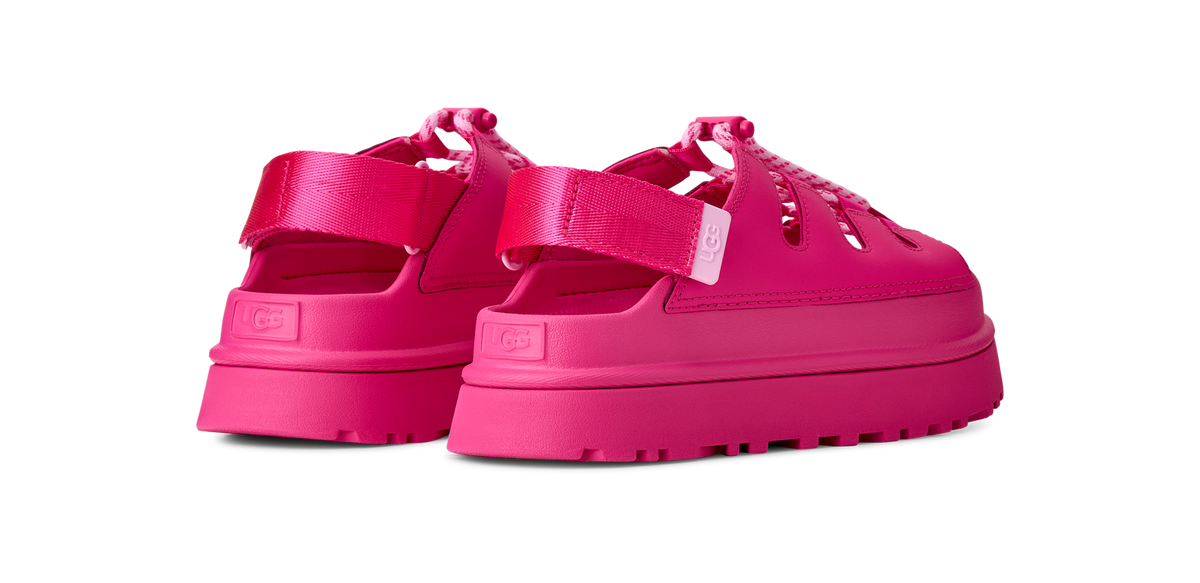 UGG GoldenGlow Toggle Sandal Deep Coral (Women's)